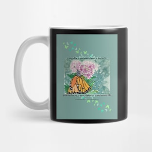 Monarch on Milkweed Mug